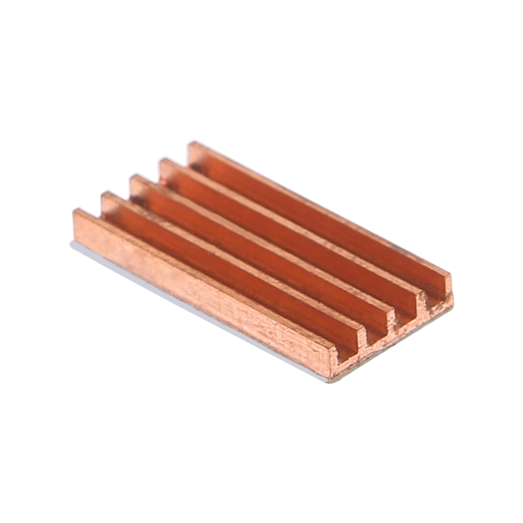 1 Piece Cooling Copper Heatsink for Raspberry Pi Cooling Heatsinks ...