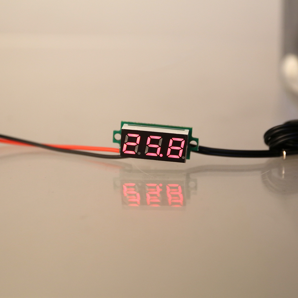 0.28" affichage Thermomètre numérique avec NTC Sonde métallique détecteur de température Détecteur