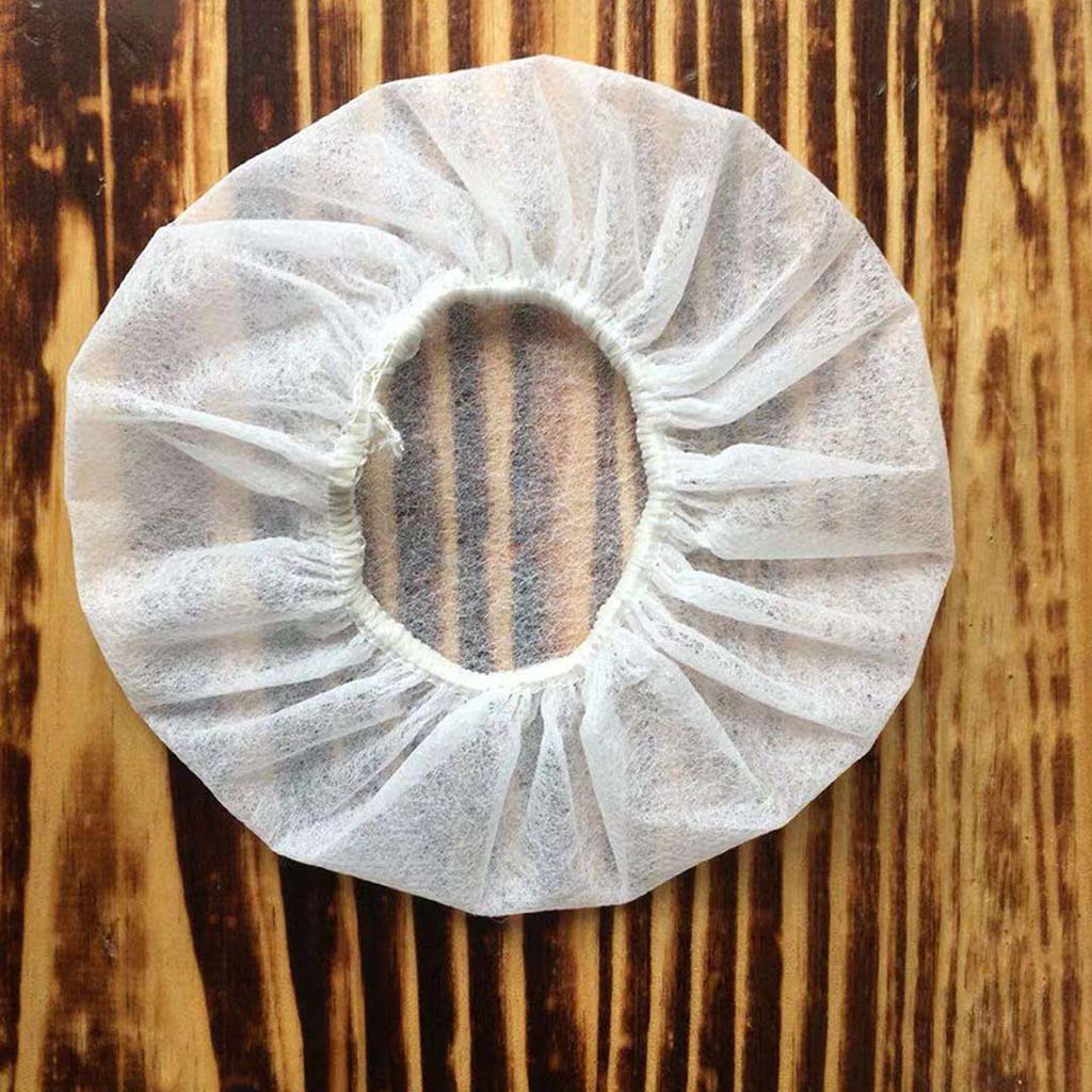 100 Pieces/set Headphone Dustproof Cover Non Woven for Most On-Ear Headphones_voghion.com