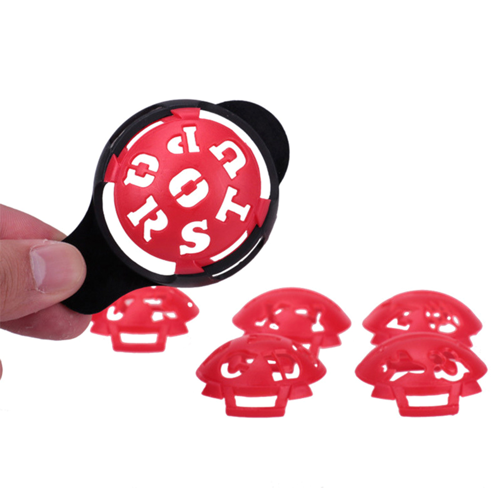 Golf Ball Line Liner Golf Accessories Golf Ball Line Markers Drawing Marking Alignment Putting Tool, 7 Pack_voghion.com