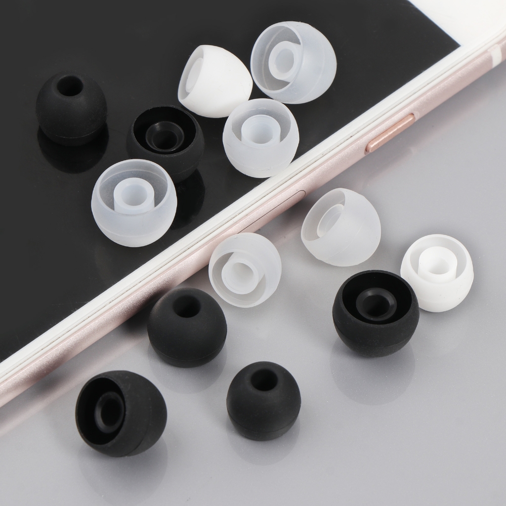 18PC Silicone Replacement Earbud Ear Buds Tips for 3.8mm Nozzle Earbuds Earphone_voghion.com