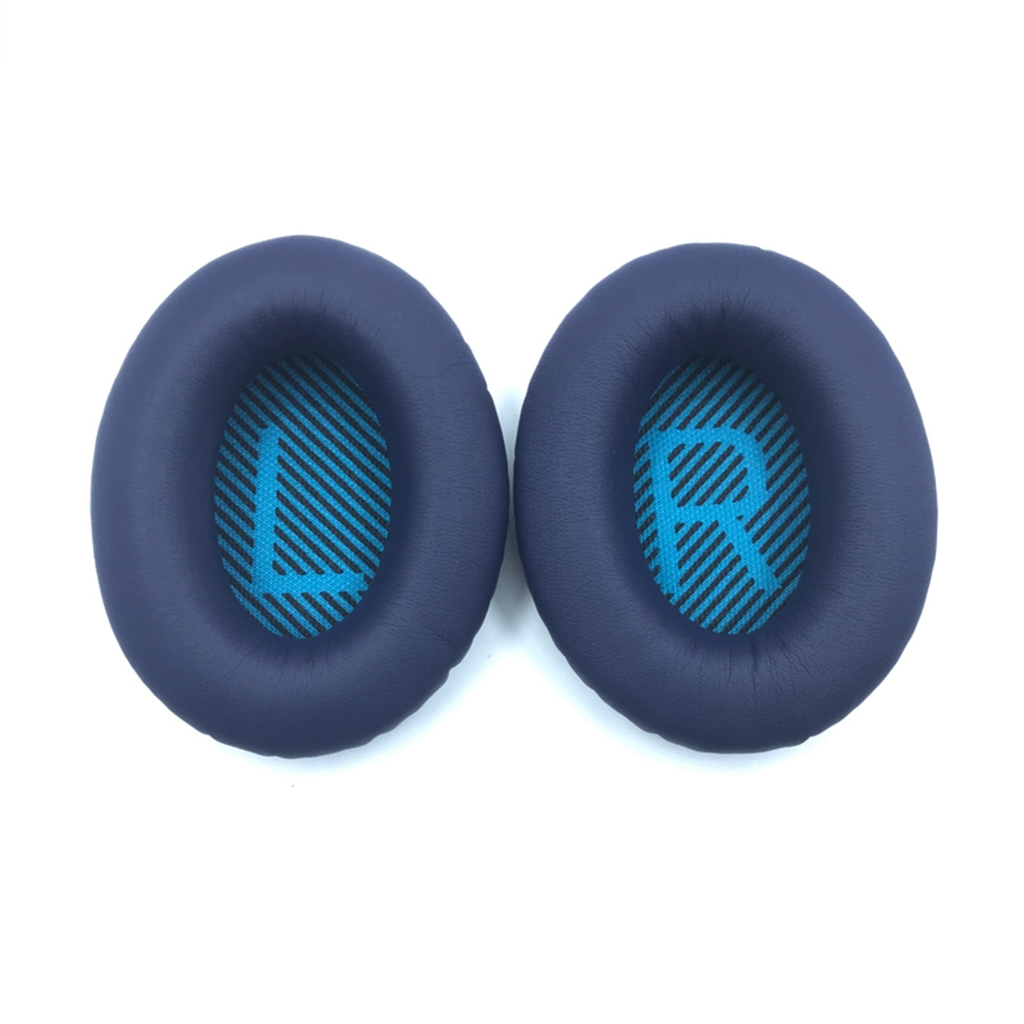 Earpads Ear Cushion for QC25 QC35 Quiet Headset Ear Pad Soft Memory Foam Leather_voghion.com