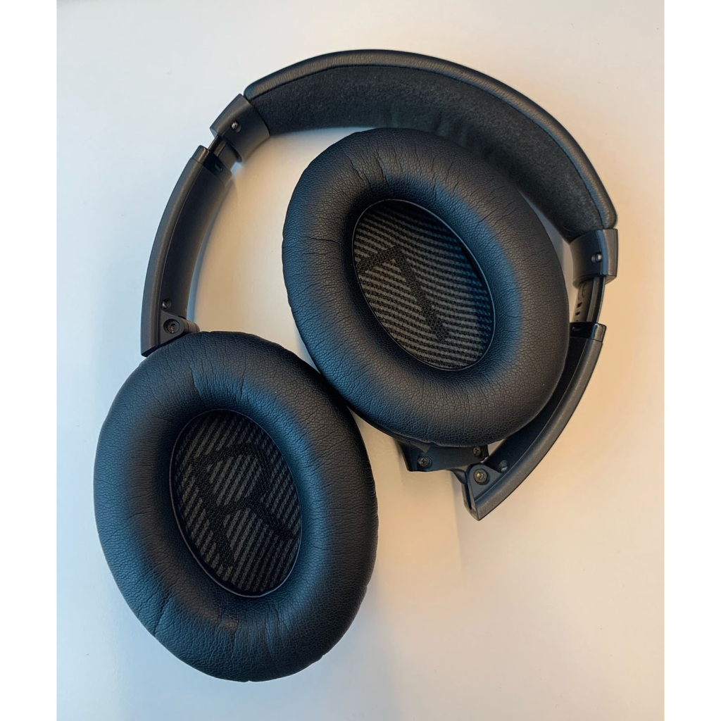 Earpads Ear Cushion for QC25 QC35 Quiet Headset Ear Pad Soft Memory Foam Leather_voghion.com