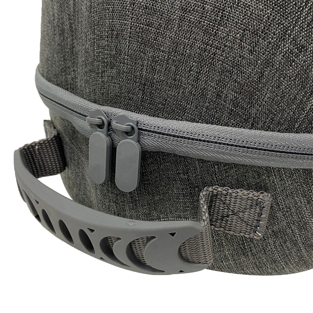 Bolsa de almacenamiento, caja de transporte con cinturones de cubierta de lente para auriculares PS VR2, caja todo en uno con bandas elásticas interiores, accesorios_voghion.com