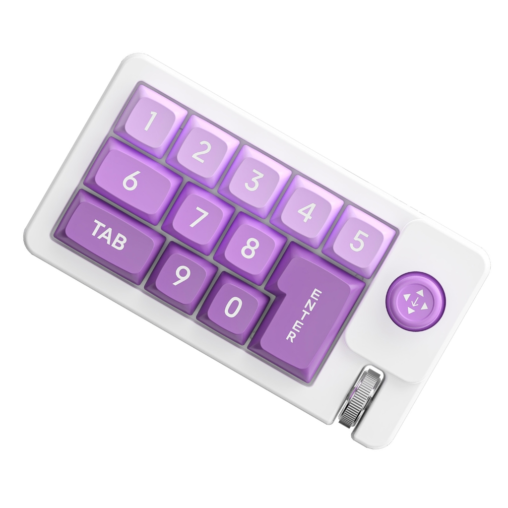 K810 Small Keypad 12 Keys Hot Swappable Customizable Mechanical Gaming ...