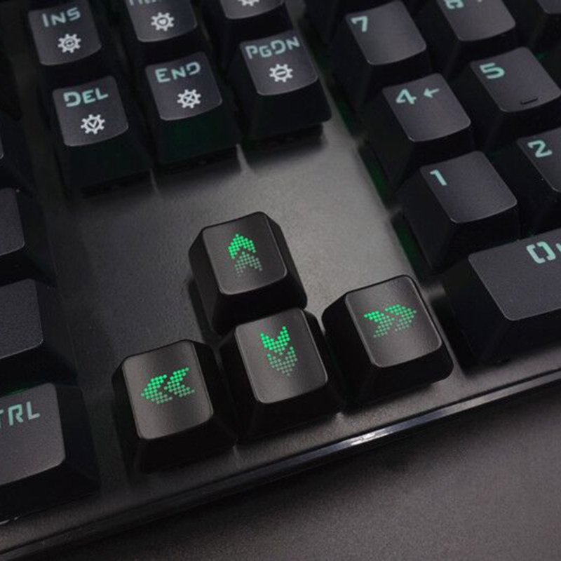 Chỉ keycap, DIY ABS hướng Keycaps Backlit mờ Keycap 4 phím cho bàn phím ...
